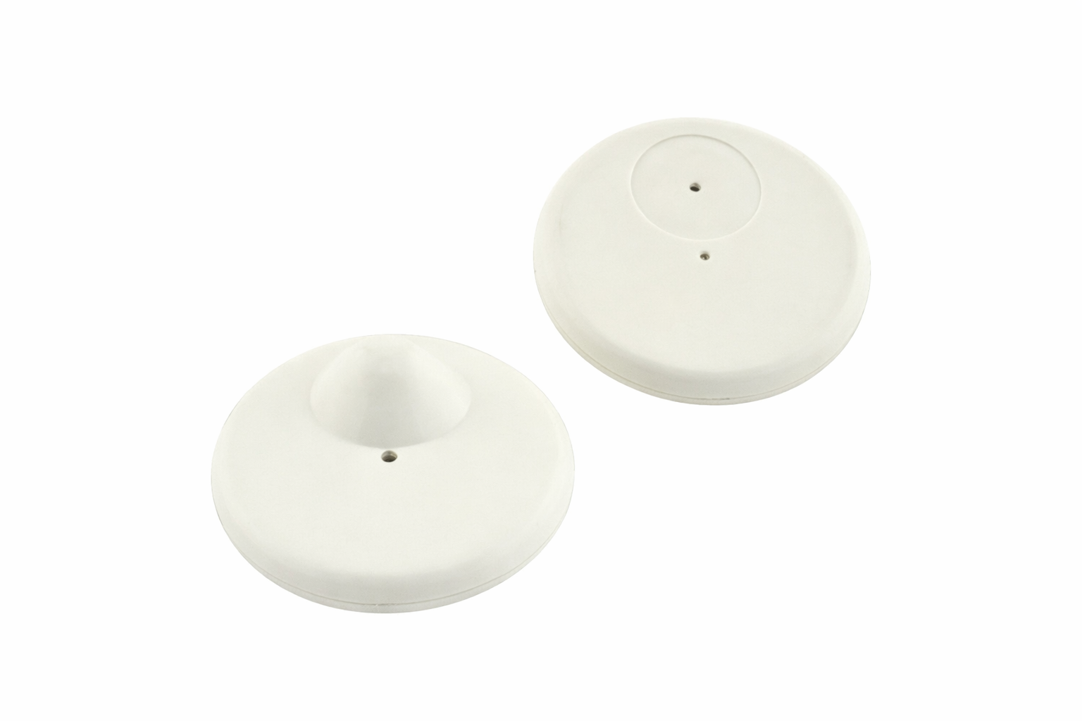 R50 Light beige RF Warensicherung Hard Tag Rund – Ø 50 mm Textilsicherung 8,2 MHz