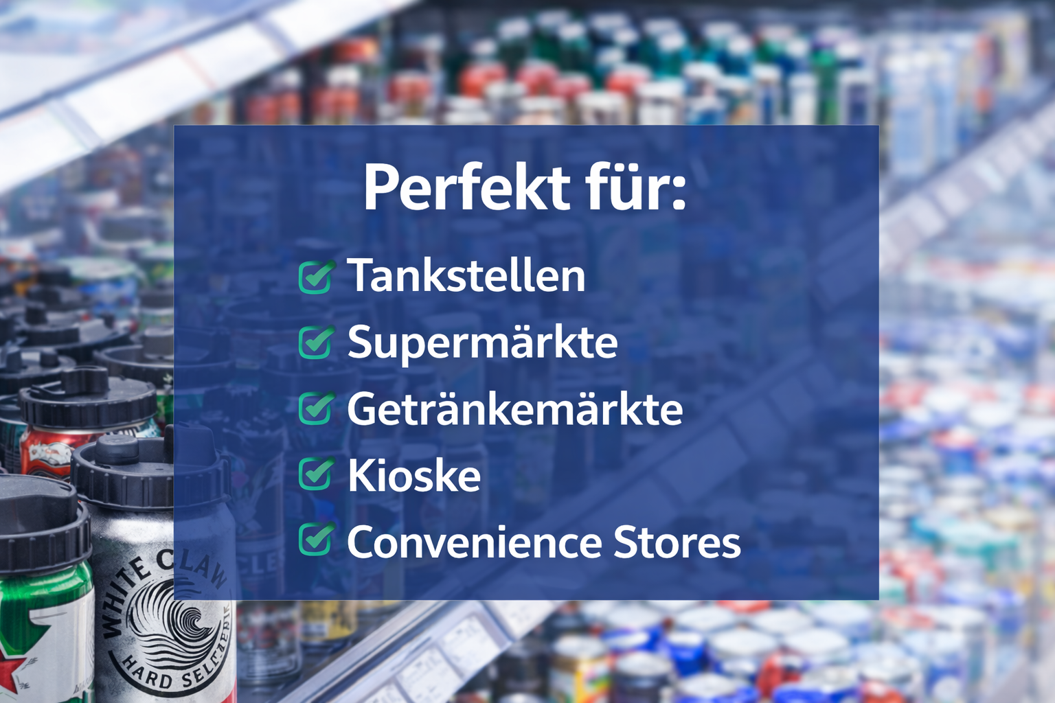 Warensicherung für Getränkedosen 250 ml – AM 58 kHz Dosensicherung für Energy Drinks & Softdrinks