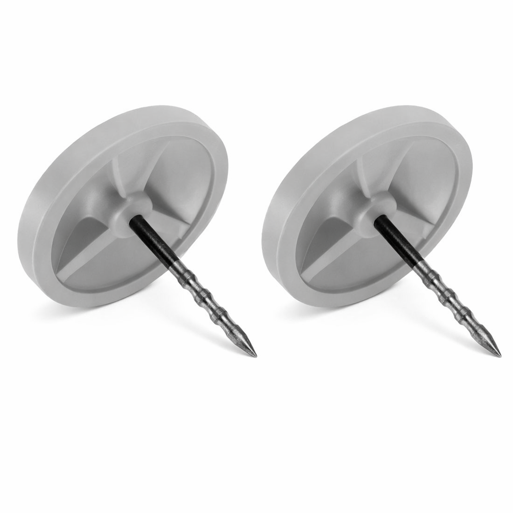 Sicherungsnadel für Sensormatic UltraTag / 9KG Hartetiketten – MJ400-G – gerillter Stahlstift – grau