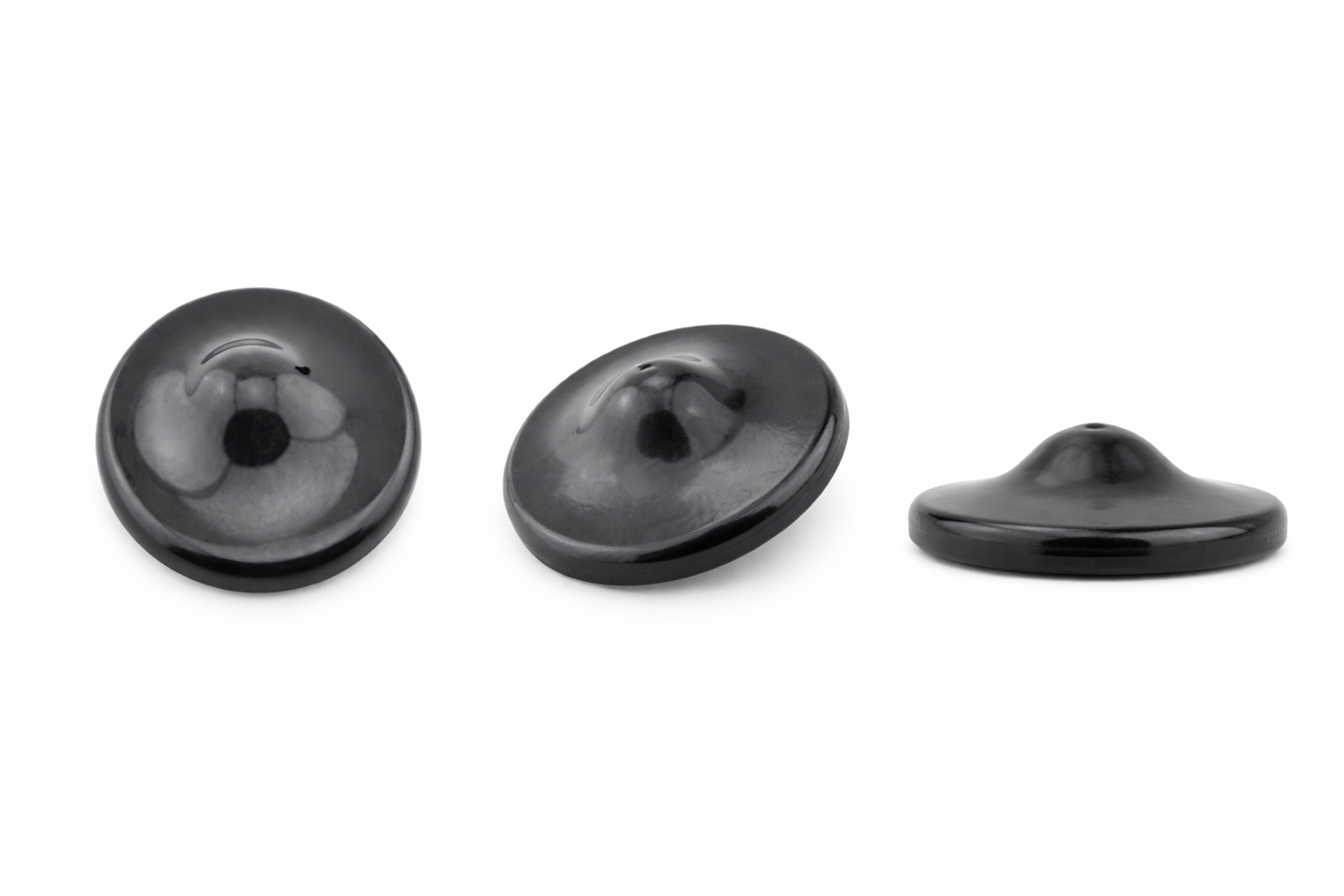 100 Sicherungsetiketten Hartetiketten RF 8,2 MHz Galaxy – Schwarz – Ø 5 cm