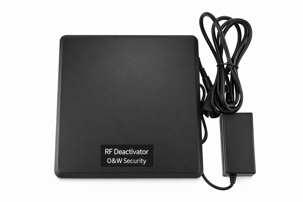 RF Deaktivator 8.2 MHz – O&W Security – Deaktivator für RF Warensicherungsetiketten