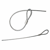 Stahlschlaufen mit einer Öse 8cm, 12cm oder 18cm Länge