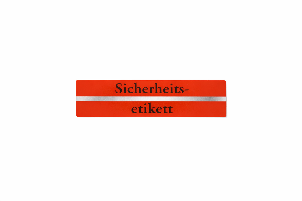 2000 Stück Sicherungsetiketten Dummy Klebeetiketten mit Metalstreifen
