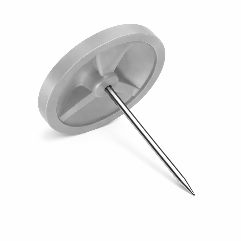 Sicherungsnadel für Sensormatic UltraTag / 9KG Hartetiketten – MJLT-1– glatter Stahlstift – grau