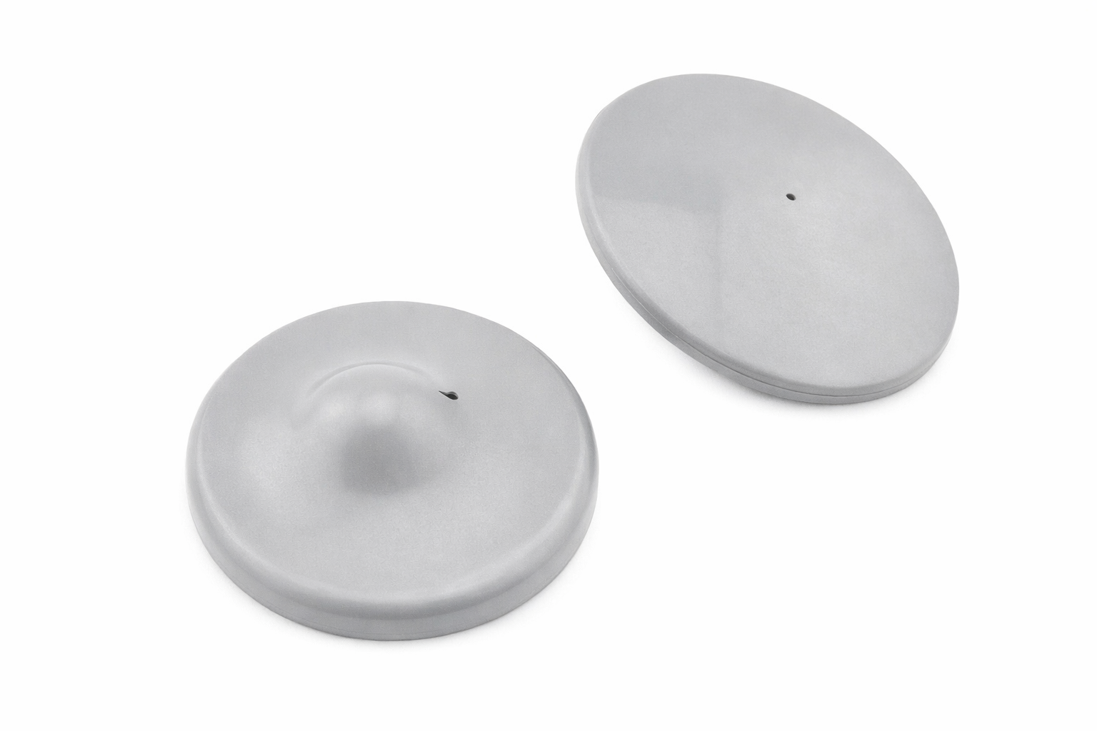 100 Sicherungsetiketten Hartetiketten RF 8,2 MHz Galaxy – Schwarz – Ø 5 cm