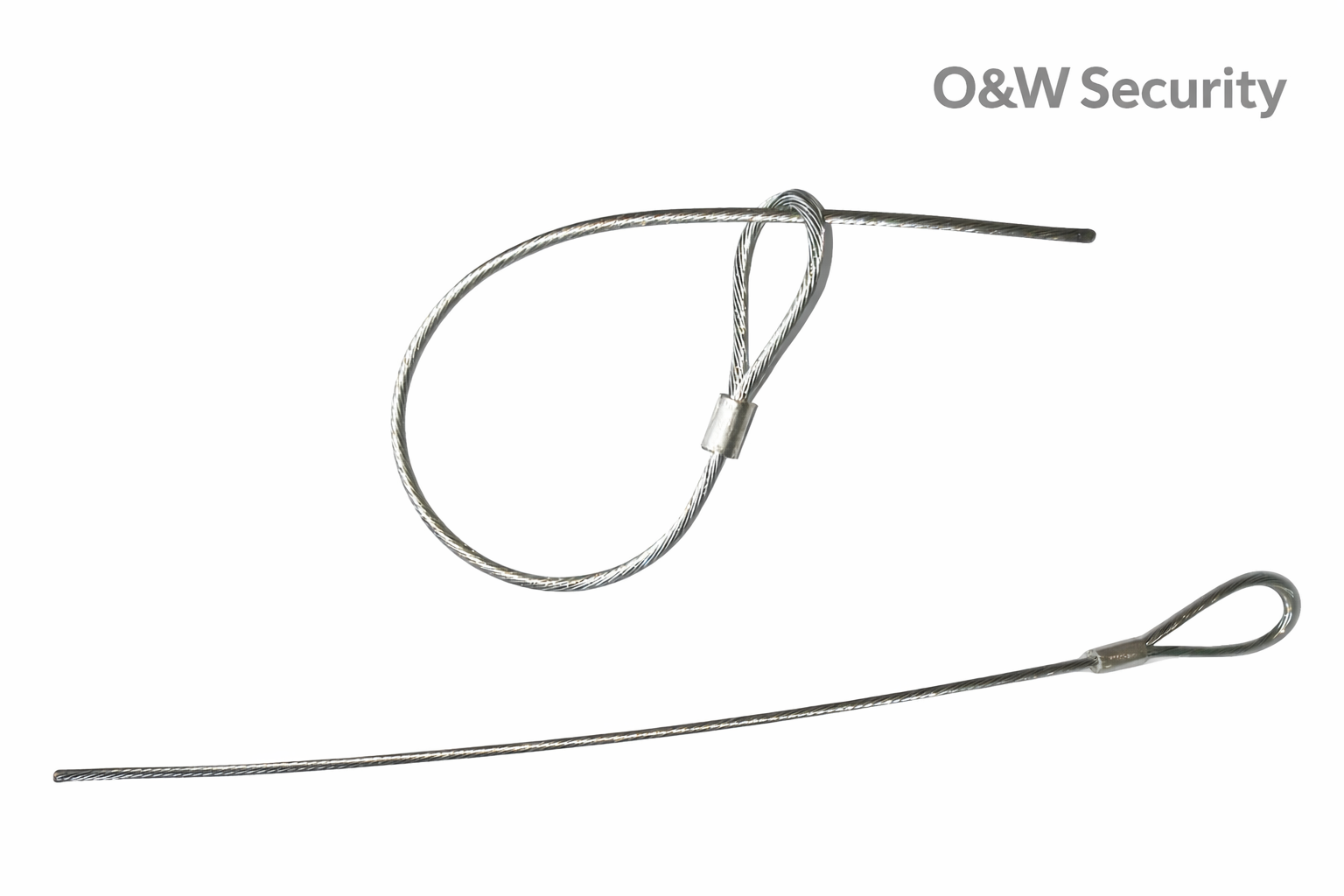 Stahlschlaufen mit einer Öse 8cm, 12cm oder 18cm Länge