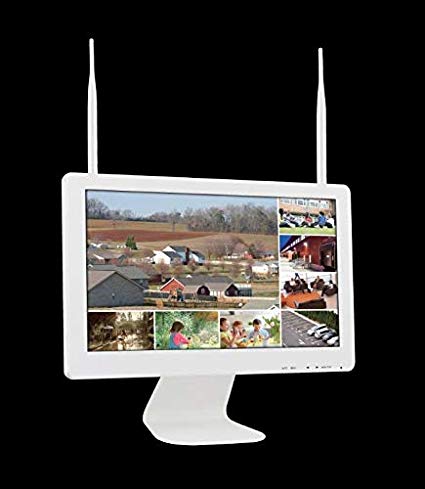 Videoüberwachung Set WiFi mit Monitor, 4 Kameras inkl  Montage & Leasing