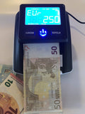 Geldscheinprüfer, Banknotentester mit Zählfunktion für EURO Banknoten