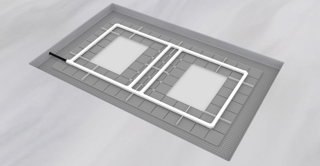 Komplette Warensicherung Floor PAD Bodenantenne AM