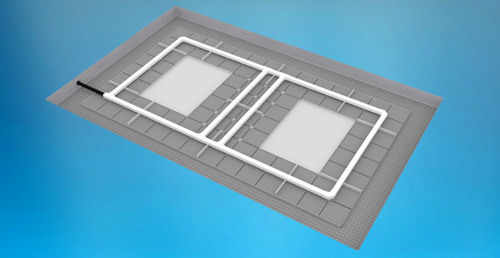 Komplette Warensicherung Floor PAD Bodenantenne AM