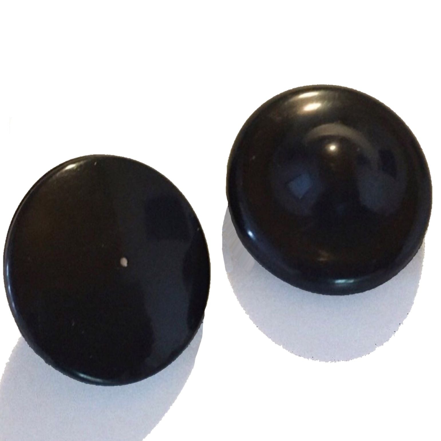 100 Sicherungsetiketten Hartetiketten RF 8,2 MHz Galaxy – Schwarz – Ø 5 cm