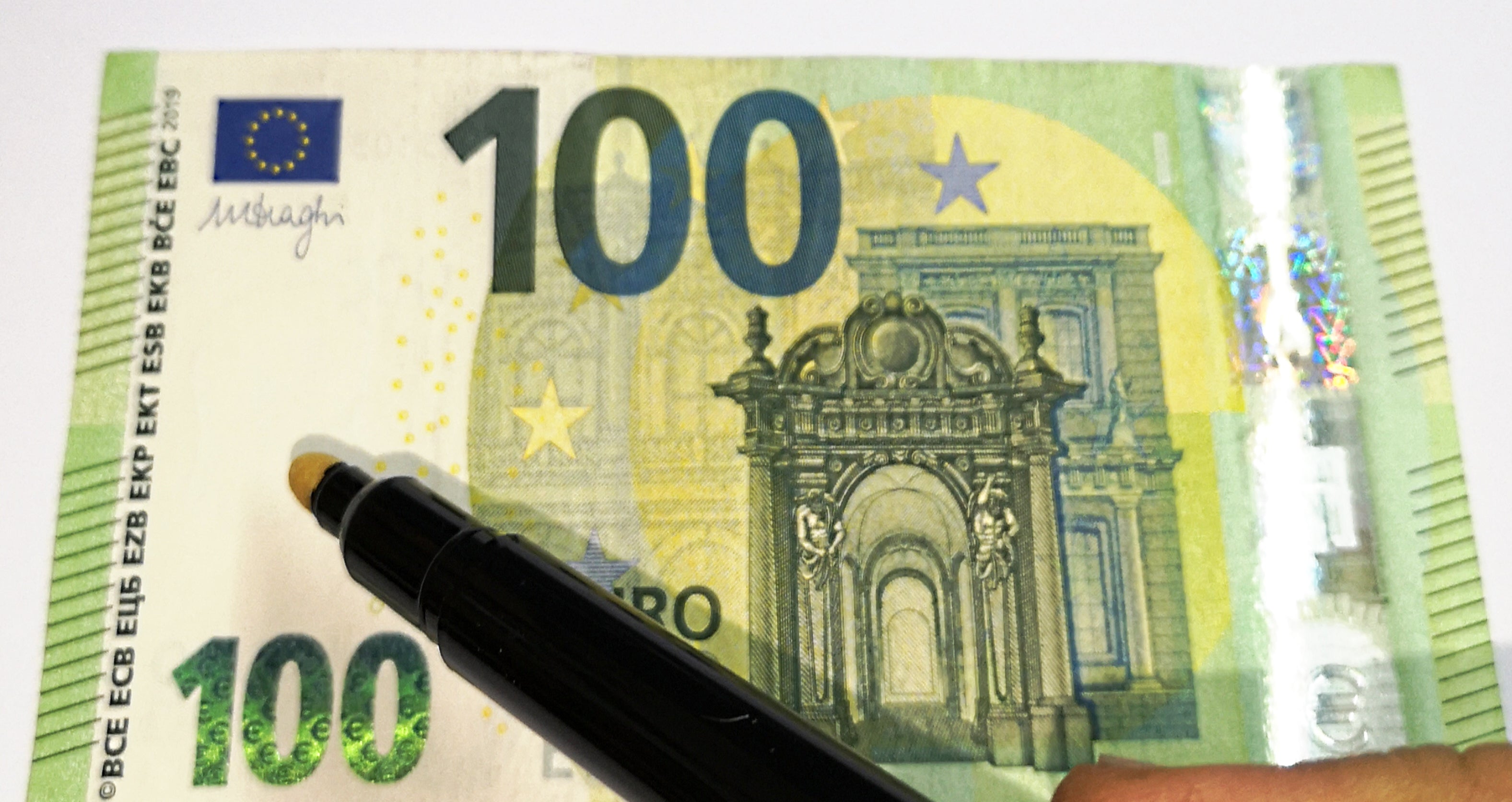10 Stück Geldscheinprüfer / Falschgeldtester – Geldscheinprüfstift zur schnellen Echtheitsprüfung von Banknoten