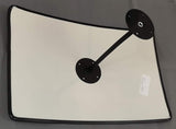 Beobachtungsspiegel Überwachungsspiegel Sicherheitsspiegel Kassenspiegel Kontrollspiegel, Konvexspiegel 40x60 cm