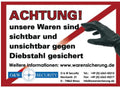 Warensicherungsaufkleber 4er Set